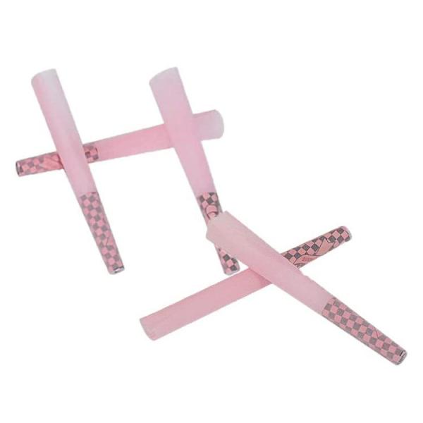 Конусы 78мм 1 1/4 размера розовые естественные нерафинированные ультратонкие предварительно свернутые с подсказками