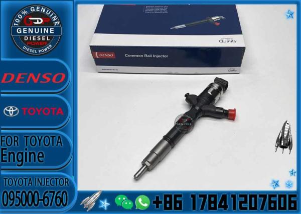 095000-6760 Inyector de combustible para ferrocarril común 23670-30140 0950006760 Bomba de inyección 095000 6760 Para Toyota 1KD/2KD-FTV