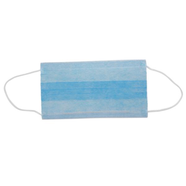 Disposable Filter Soft Mouth Cover , Anti Virus 3 Ply Protection Face Mask