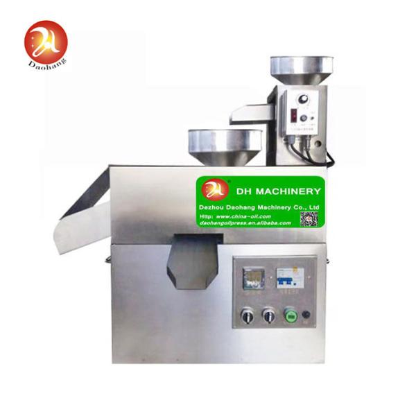 10kg/Hour 50hz Sesame Oil Cold Press Machine , 0.75kw Seed Oil Expeller Machine