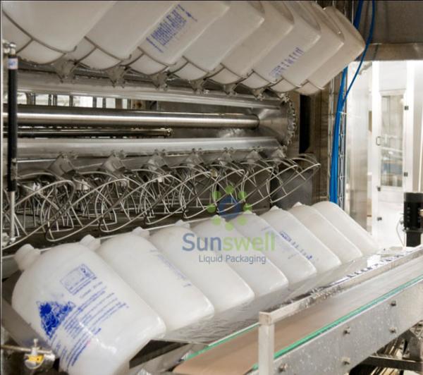 Pur 5 gallons d'eau 3-en-1 remplissage monobloc de rinçage, remplissage et capsulage machine