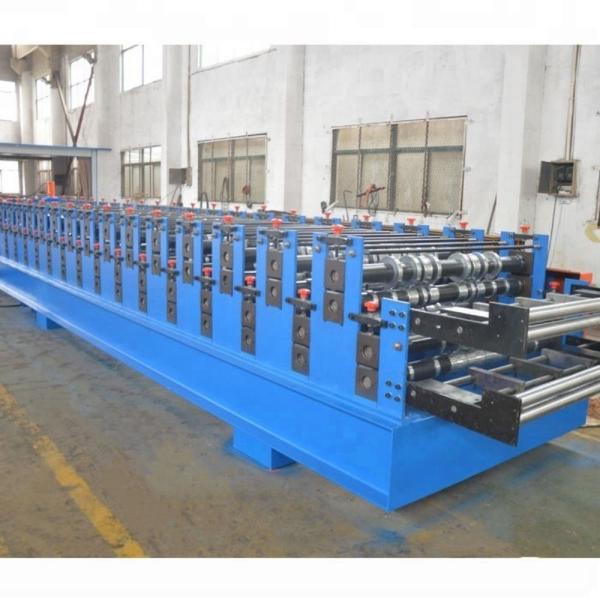 Peru TR4 And Corrugated Double Layer Roll Forming Machine 10-12 Meters/Min