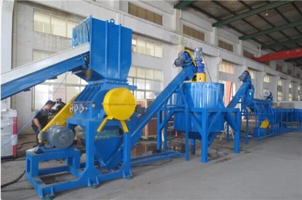 Industrial PP/PE Film Waste Recycling Line Plastic Washing Recycling Machine