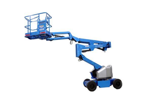 Quick Charge Hybrid  Aerial Equipment , Aerial Platform Lift Uneven Surfaces Suitable