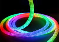 Diámetro inteligente RGB 20 mm resistente al agua Tejido Neón Led Lámparas de banda para la decoración