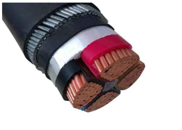 U/G formó el alambre de acero 4x1.5mm2 acorazado del PVC del conductor a 4x400mm2