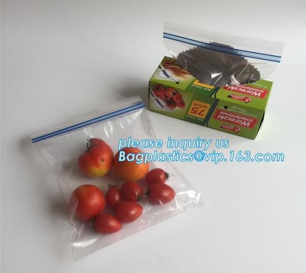 packing clear k bag transparent custom printed zipper bags plastic k bag, transparent custom printed zip
