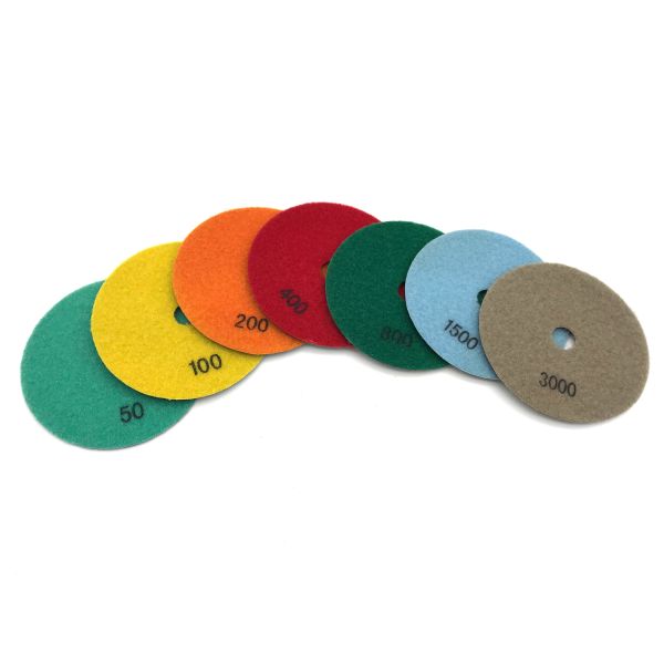 2 -9 Inch Dry Resin Diamond Polishing Pads for Concrete Floors
