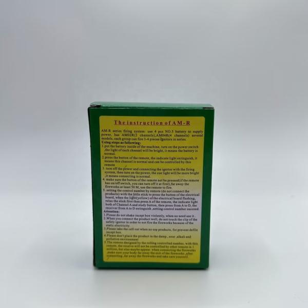 6V 433MHZ 1 Channel With 1 Wireless Remote Control Fireworks Firing System