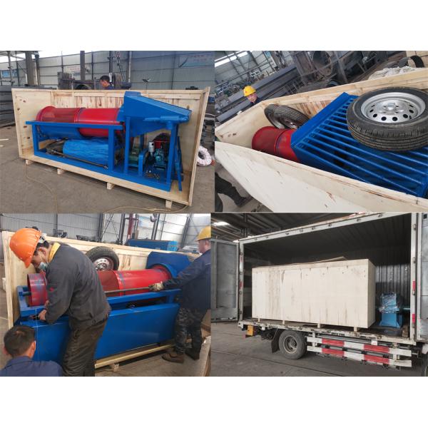 Gravity Separator Small Scale 5-10 Tons Sand Gold Washing Plant Mobile Gold Ore Processing Plant