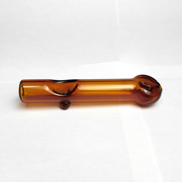 Smoking Dogo Glass Hand Pipe Straight Style Independent Stable Packaged