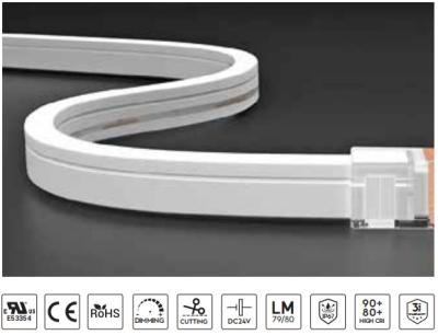 High Brightness Side Bend LED Neon Flex Light CV / DMX512 Event Neon Light