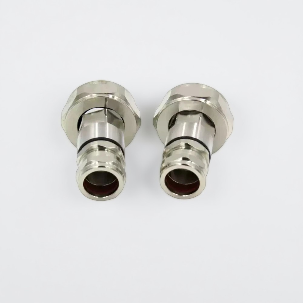 7/16 DIN Male Connector for 1/2 inch super-flex feeder cable | RF Coaxial Connector
