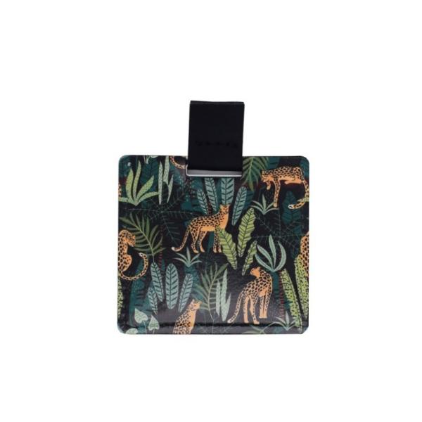 Creative Sublimation Blank PU Case Stainless Steel Mirror Sublimation Pocket Makeup Mirror