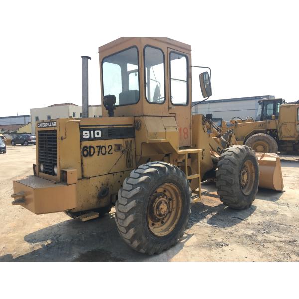 Second Hand CAT Shovel Loader , CAT 910 Wheel Loader Original Color / Engine