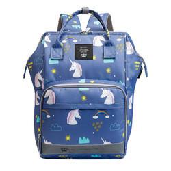 Waterproof Large Capacity Maternity Diaper Bag Mommy Bag Multifunctional Nappy Backpack With Stroller Strap For Mom&Dad