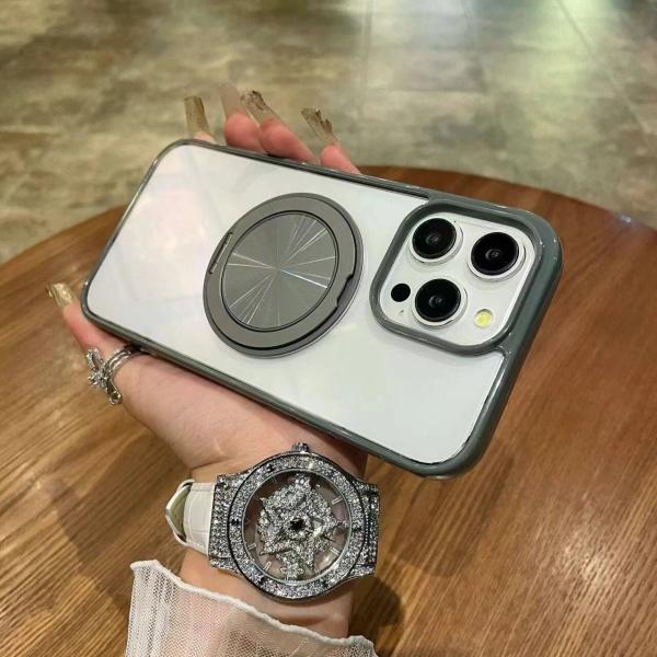 Private Mold Luxury Flip Case With Wireless Charging