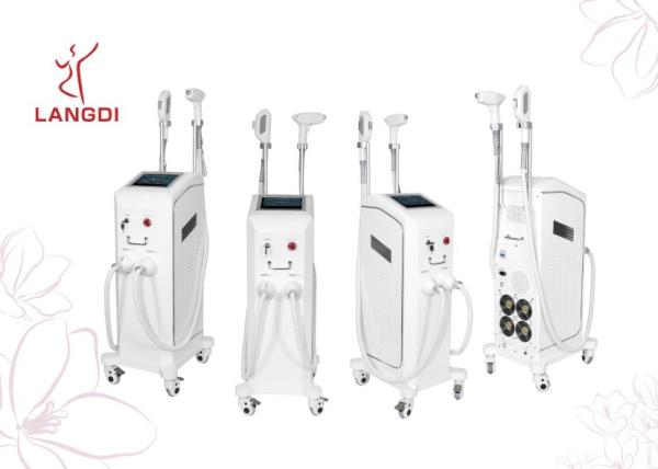 10 Bars Diode Laser Hair Removal Machine With Cooling 10 Million Shots