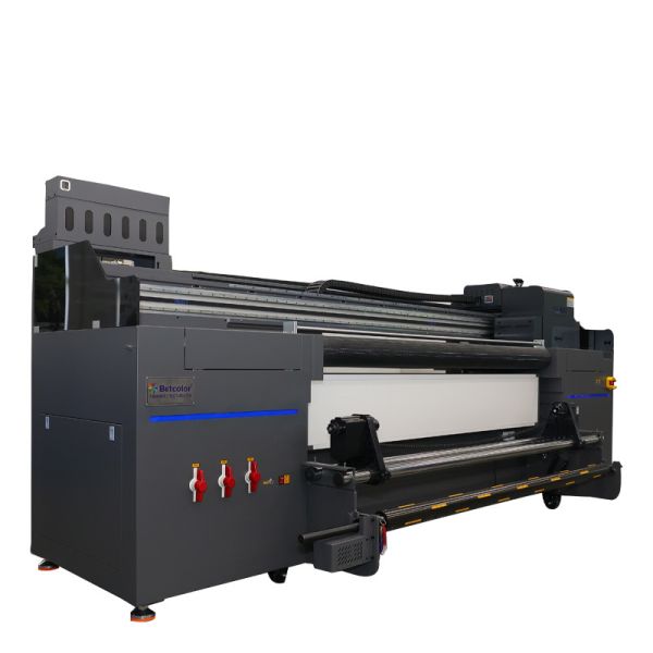 I3200-U1 Print Head Wallpaper Leather Film UV Mesh Belt Machine HB1804 (4 Heads) 4-color Large Format Belt Mixing Printer