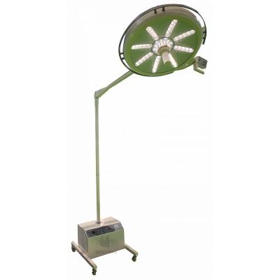 Led surgical lamp with battery