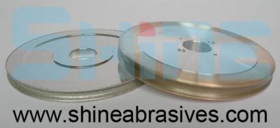 vidro da ligação do metal de 7 polegadas que mói o PE redondo Diamond Grinding Wheel da roda da borda para o vidro