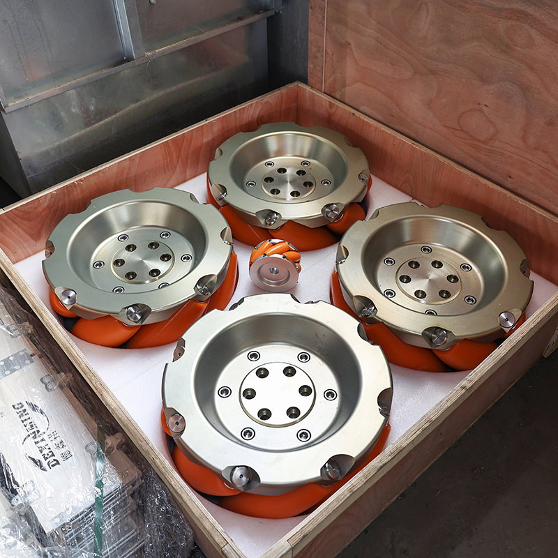 26 Inch Robots Big Wheel Heavy Duty Omni Mecanum Wheel Heavyweight For Industrial AGV