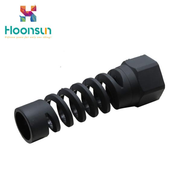 Nylon Strain Relief Spiral Metric Cable Gland Rubber Seal For M Thread
