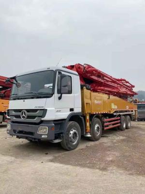 Euro4 Second Hand 52m Concrete Pump , boom pump truck SYM5419THBF 52