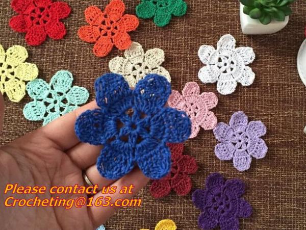 Retro Fashion Cotton Crochet Lace Collar Gorgeous Flower Motif Neckline Faux Collar for Dr