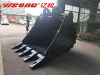 Yisong Q355B / Q690D / NM400 / Seau de creusement de roche à l'oxyde