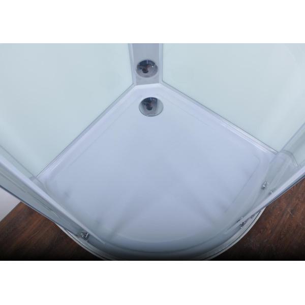 La salle de bains de confort a courbé des kits de stalle de douche a adapté le type debout libre