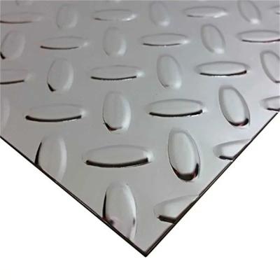 16 Gauge 10 Gauge Embossed Stainless Steel Plate 410 310 ASTM Lentil Flower