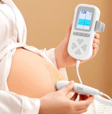 ABS 210bpm 3MHz Fetal Doppler For Pregenent Lady