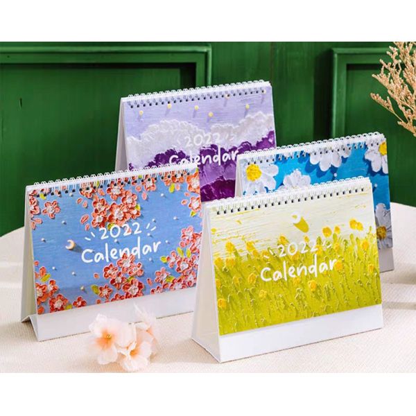 Personalised Stand Up Daily 2022 Desktop Calendar Planner Oem For Office Home