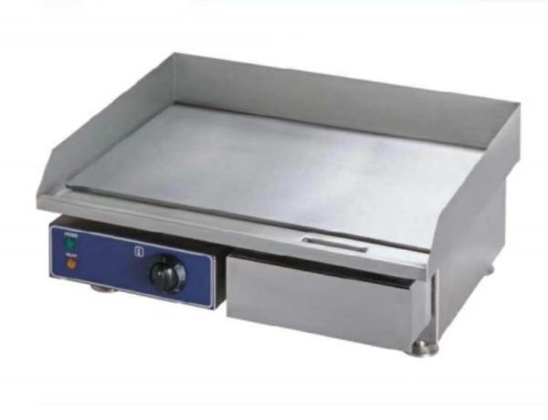 Commercial Electric Cooking Equipment 0C to 100C Stainless Steel Griddle 220-240V 50Hz Voltage