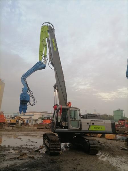 18m Sheet Pile Driving Machine Hammer  Quick Converting Operation