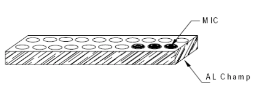 Universal Passive Electronic Components Electret Microphone Insert 6050 6*5mm With PCB Pins
