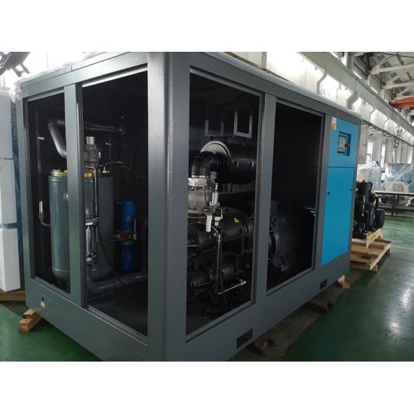 High quality screw air compressor two-stage compression for industry for sand blasting