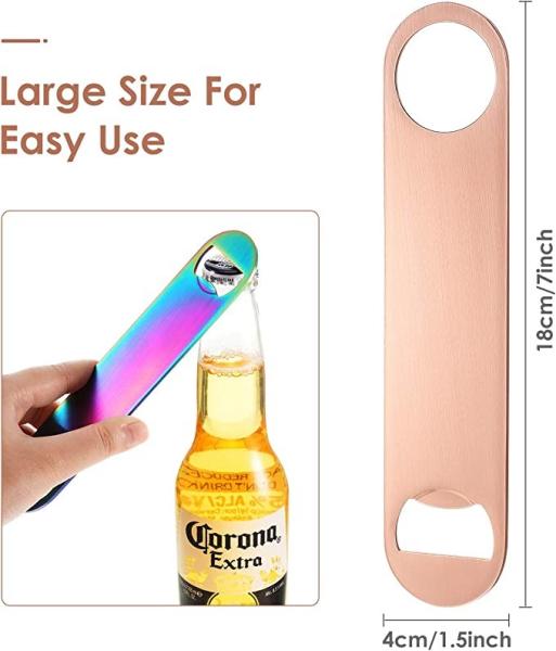 Zinc Alloy Metal Bottle Openers Mens Beer Opener Key Chain Embossing
