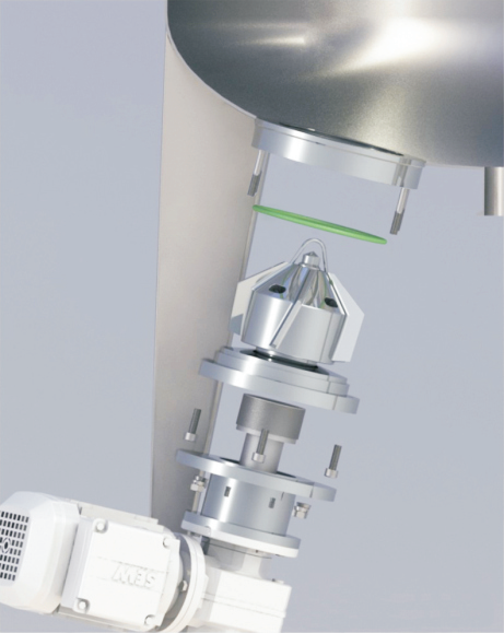 Sanitario Fondo Magnético Mezclador Alimentos/Farmacéuticos/Químicos 316L Inoxidable FDA GMP Sellado sin contacto Bajo mantenimiento