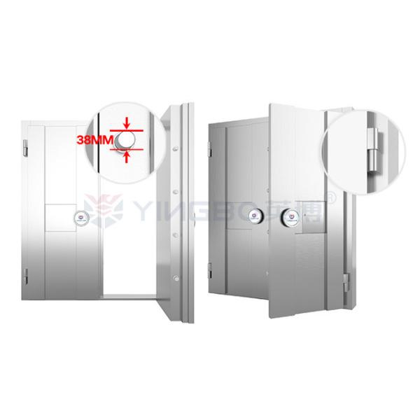 H2200*W1980mm Fireproof Vault Door Stainless Steel Security For Hotel Commercial Bank Strong Room Door