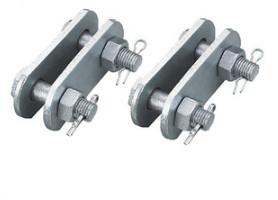 Galvanized Steel Parallel Clevis Plate Good Anti Corrosion Performance With Clamp