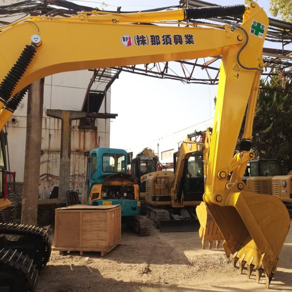 Excavadora original Komatsu PC200 do Japão em boas condições, peso de funcionamento 19900kg