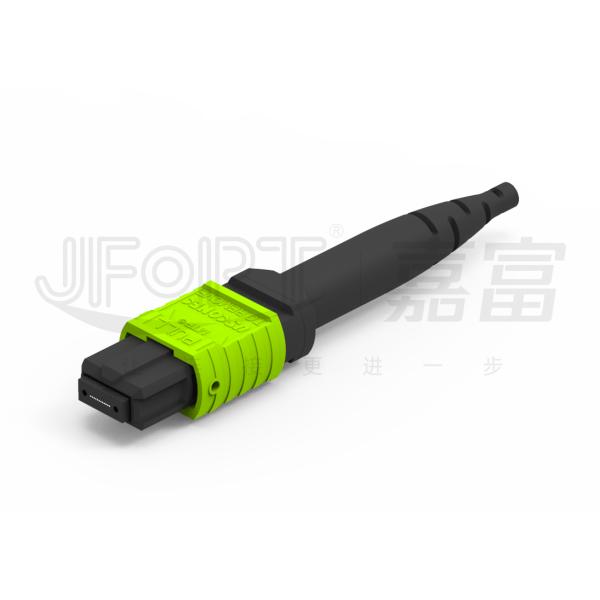 12 гибкий провод полярности b Aqua кабеля мультимодных 50/125 3.0mm LSZH хобота ядра MPO