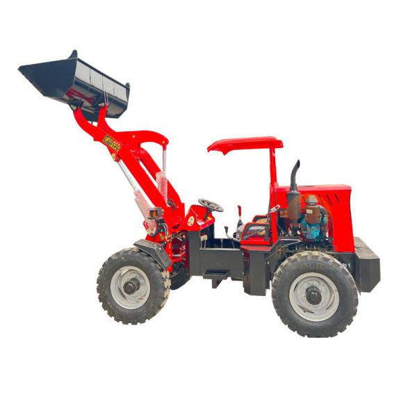 600 kg Machine Weight Customizable Logo Mini Telescopic Diesel Wheel Front End Loader