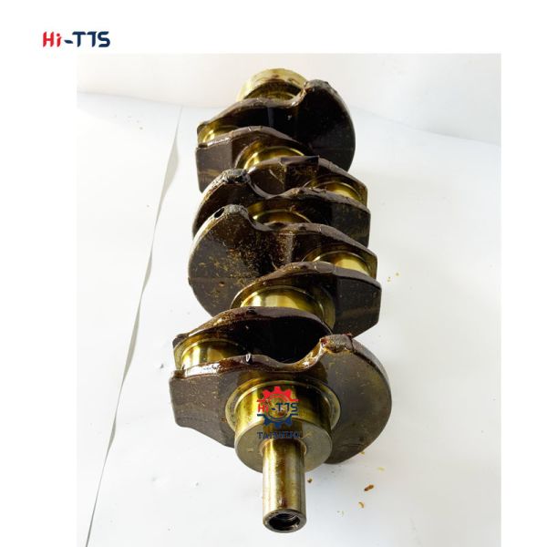 Hi-TTS Diesel Engine Alloy Gold Crankshaft for Engineering Machinery Part Numbers SL K3500 K410-11-301A Made Guangdong