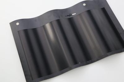 685*420*9mm Carreaux solaires, bardeaux courbes pour les sites photovoltaïques Énergie et économie