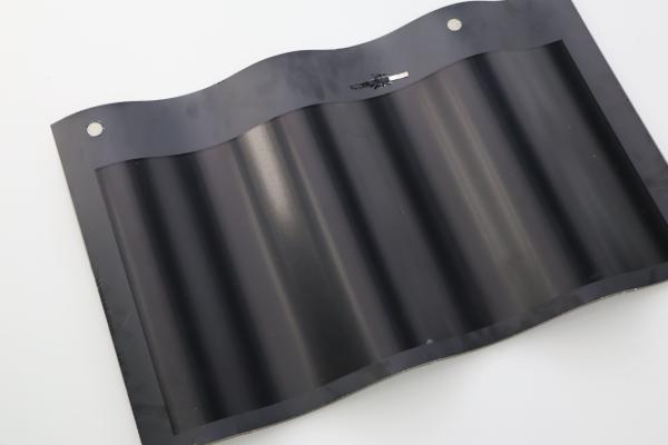 Stylish Architectural Curved Solar Roof Tiles BIPV Solar Tile Roof Shingles