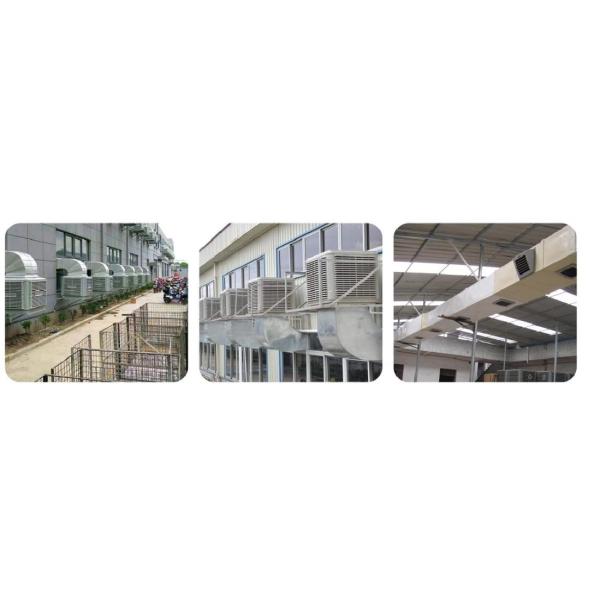 Steel Frame Exhaust Cooling Fan Cattle Sheds Dairy Cow House Hanging Type Suspension