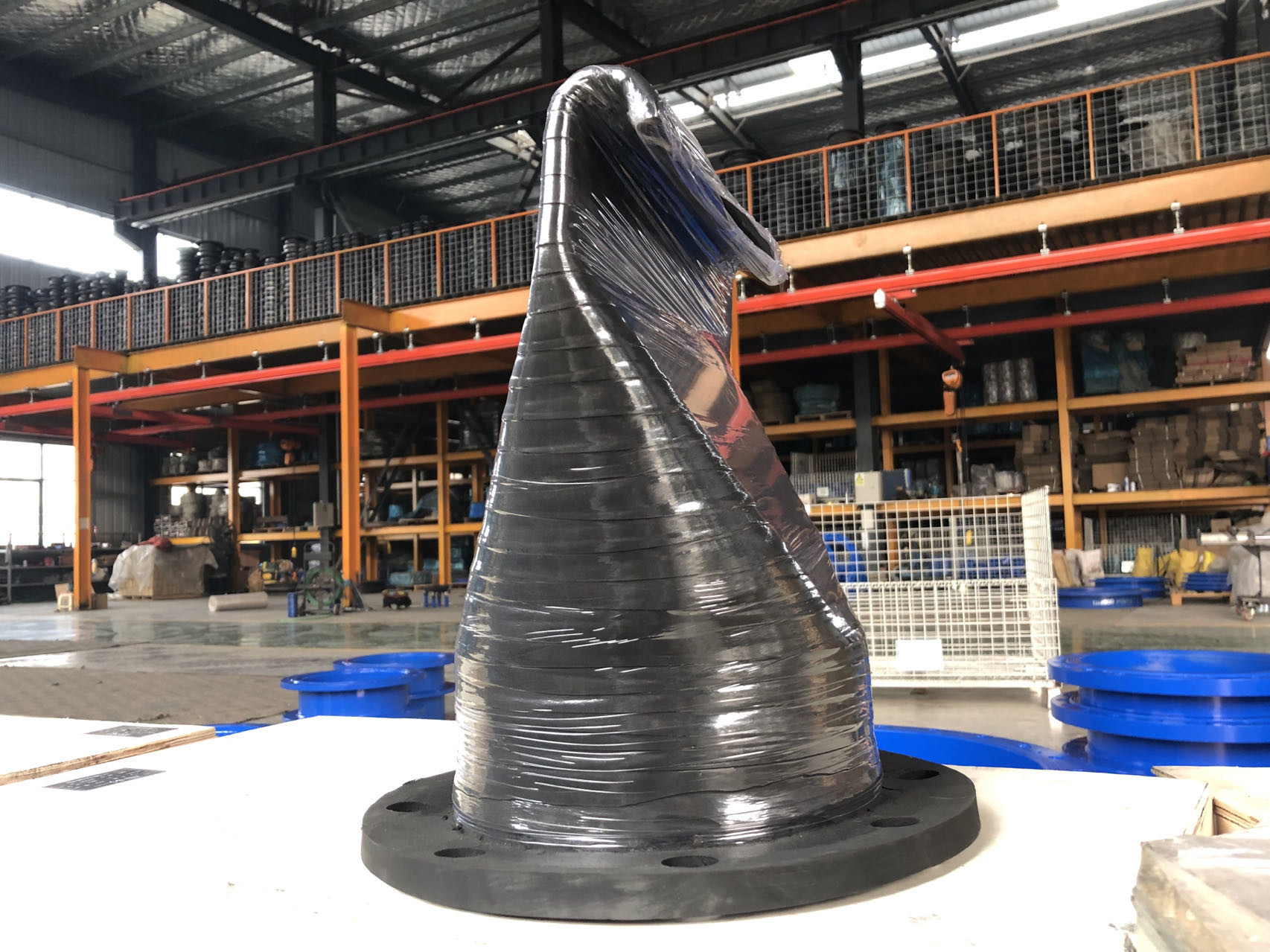 8 дюймов 4 дюймов Duckbill Check Valve Сброс сточных вод Фланцевая Эпдм резина Невозврат